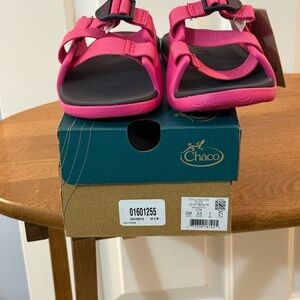 Chaco Pink Sandals with Adjustable Straps